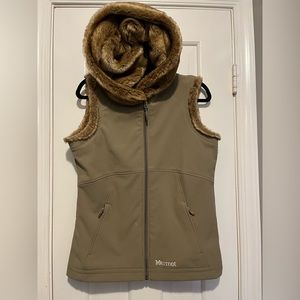 Marmot | Jackets u0026 Coats | Marmot Faux Furlined Vest | Poshmark
